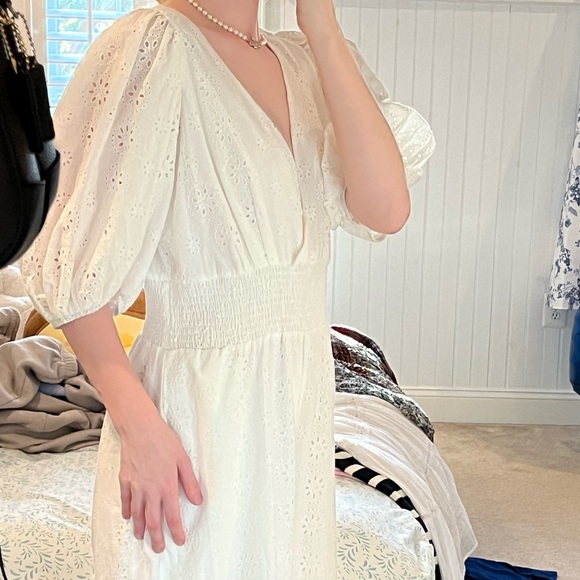 Anthropologie Hutch Long White Jumpsuit - Picture 4 of 10